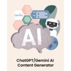 ChatGPT/Gemini AI Content Generator